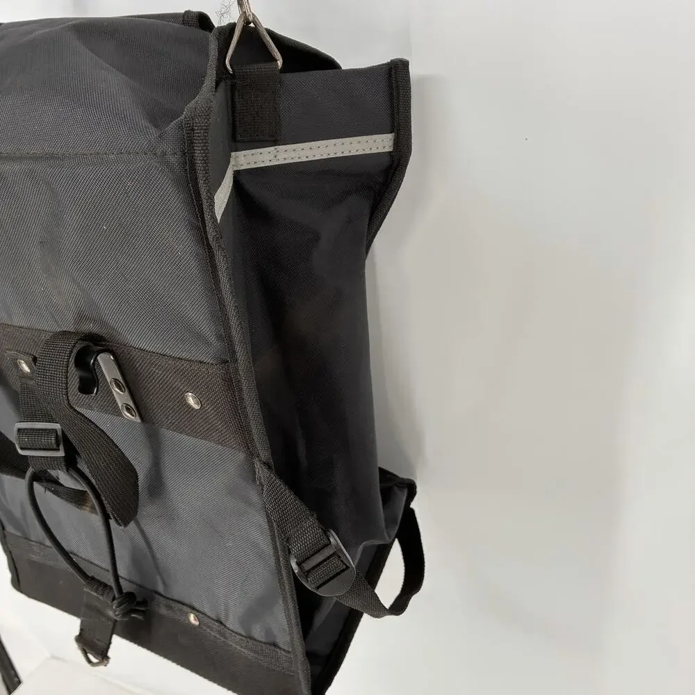 Banjo Brothers Grocery Pannier Folding Bike Bag Black Bicycle Shoulder Tote